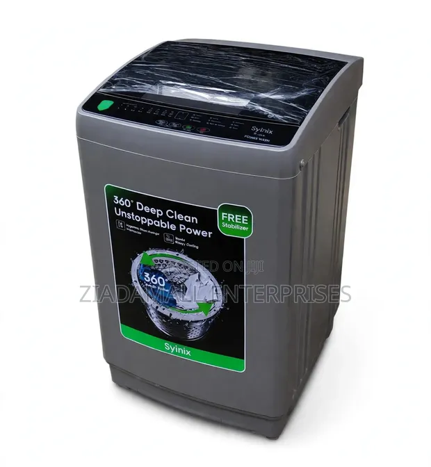 Syinix Top Load Fully Automatic Washing Machine 8kg - 1