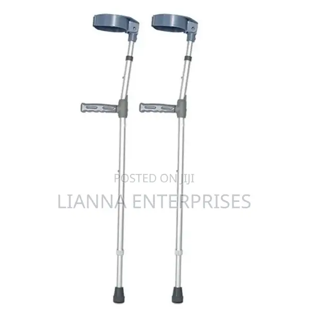 Single Elbow Crutch - Height Adjustable - 1