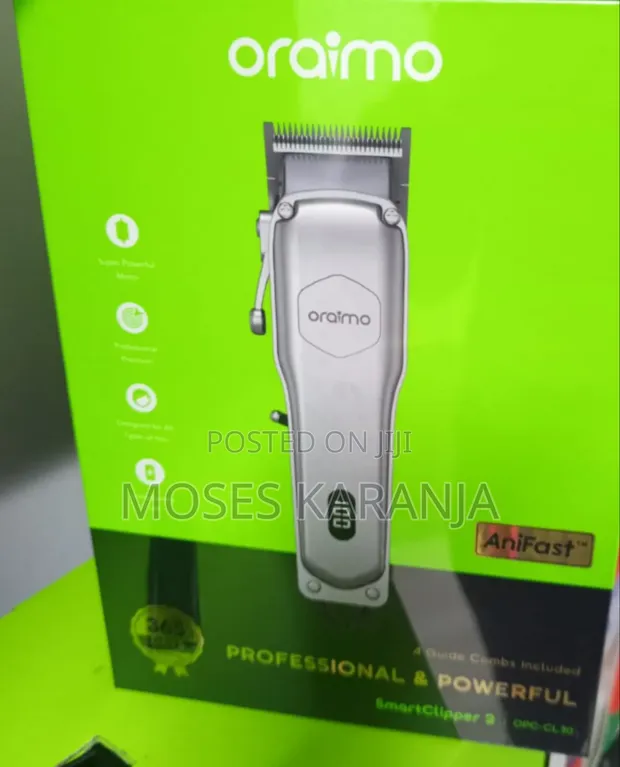 Oraimo Professional Rechargeable Hair Clipper - 1