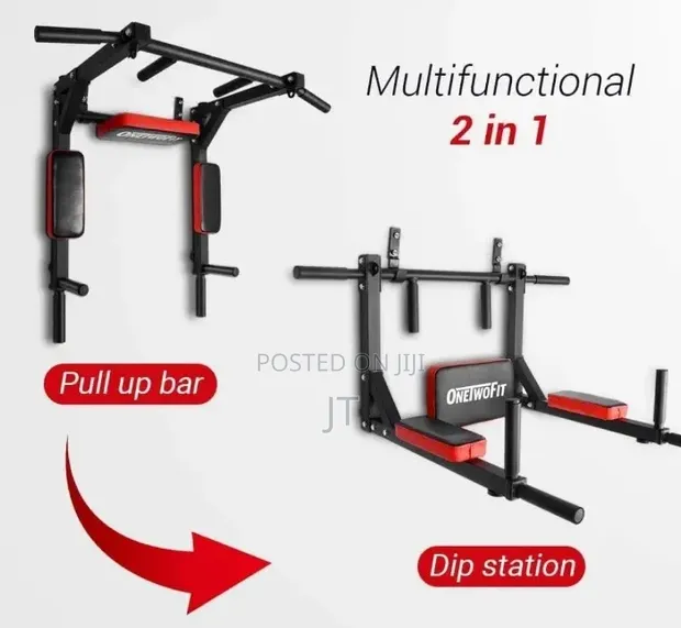 Pull Up Bar Dip Station - Brand New - 1