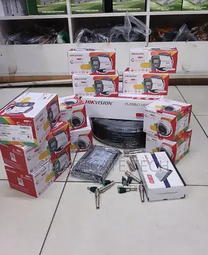 Hikvision 16 Channel CCTV Kit: ColorVu 8 Bullet, 8 Dome Cameras
