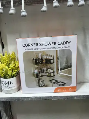 5-Piece Corner Shower/Bathroom Rack Organizer Set