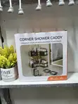 5-Piece Corner Shower/Bathroom Rack Organizer Set - 1