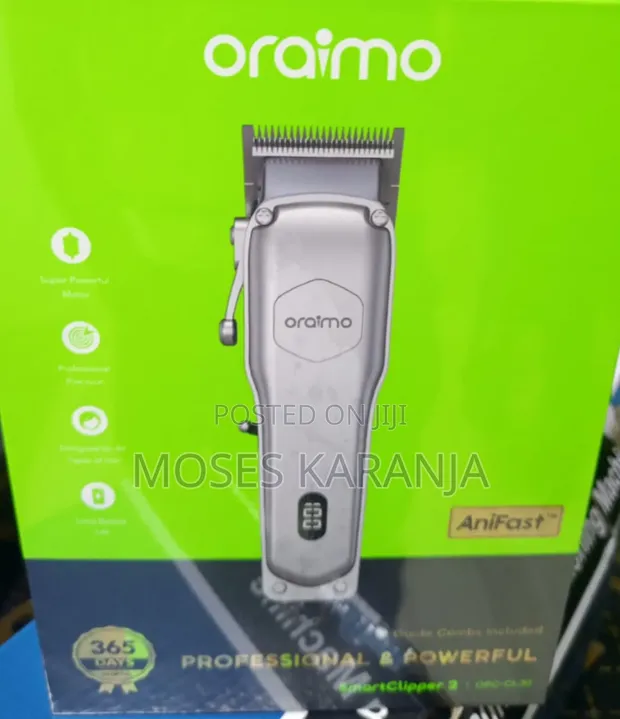 Oraimo SmartClipper 2-in-1 Barber Hair Trimmer - 1