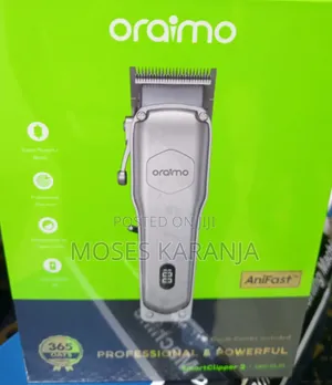 Oraimo SmartClipper 2-in-1 Mkasi wa Kinyozi