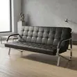 5-Seater Leather Office Sofa - 1