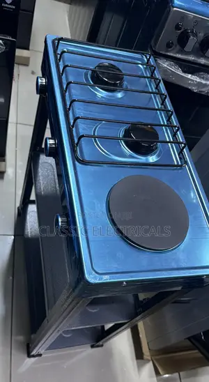 Eurochef 2+1 Gas & Electric Standing Cooker with Shelves