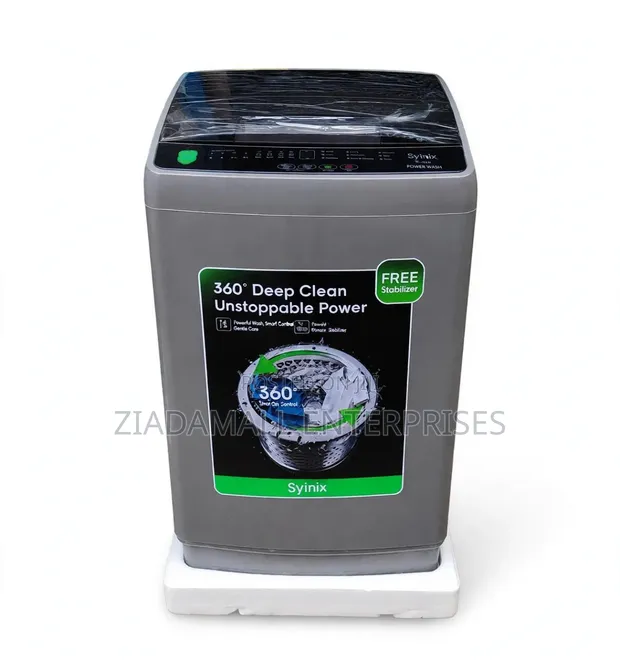 Syinix 8kg-12kg Top Load Fully Automatic Washing Machine - 1