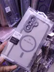 Translucent Grey Samsung Galaxy S26 Plus Case with Lens Protector - 1