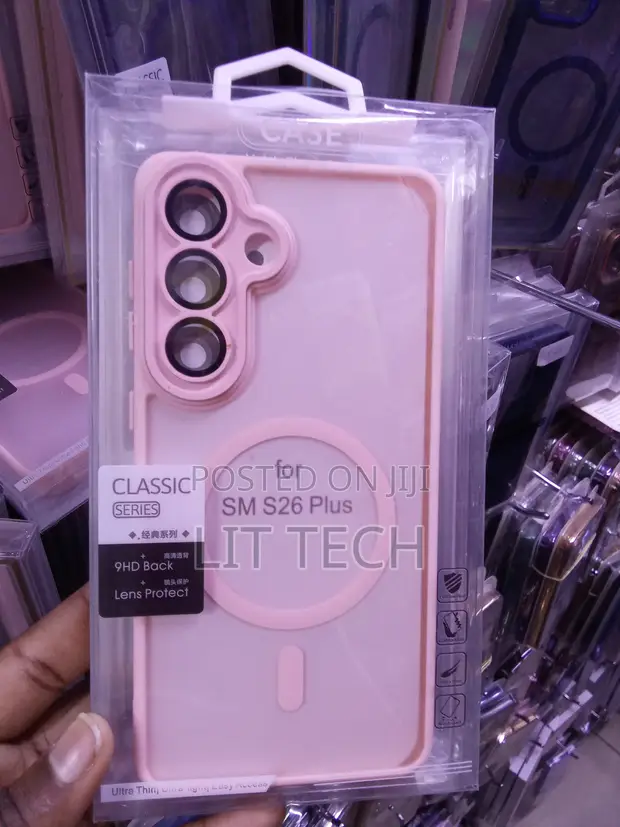 Samsung Galaxy S26 Plus Case - Light Pink Magsafe Translucent - 1