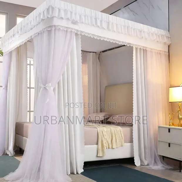 5x6 Four Stand Canopy Bed Net - 1