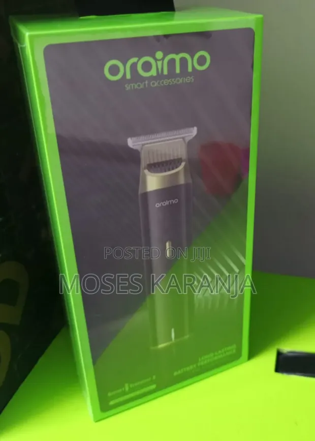Oraimo Cordless Beard & Hair Clipper Trimmer - 1