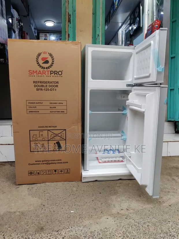 Smartpro Fridge 95L 125DTI Double Door - 1