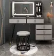 Modern Vanity Dressing Table with LED Mirror - Kenya - 2