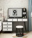 Modern Vanity Dressing Table with LED Mirror - Kenya - 3