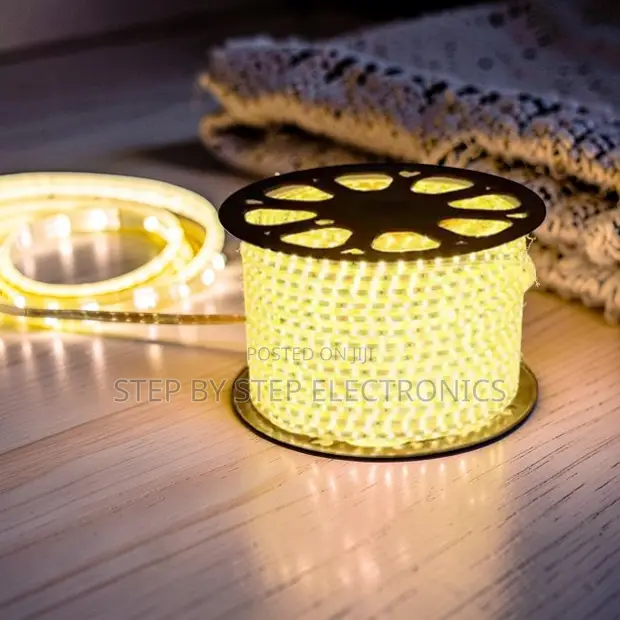 50m SMD Warm White LED Strip Light - 1