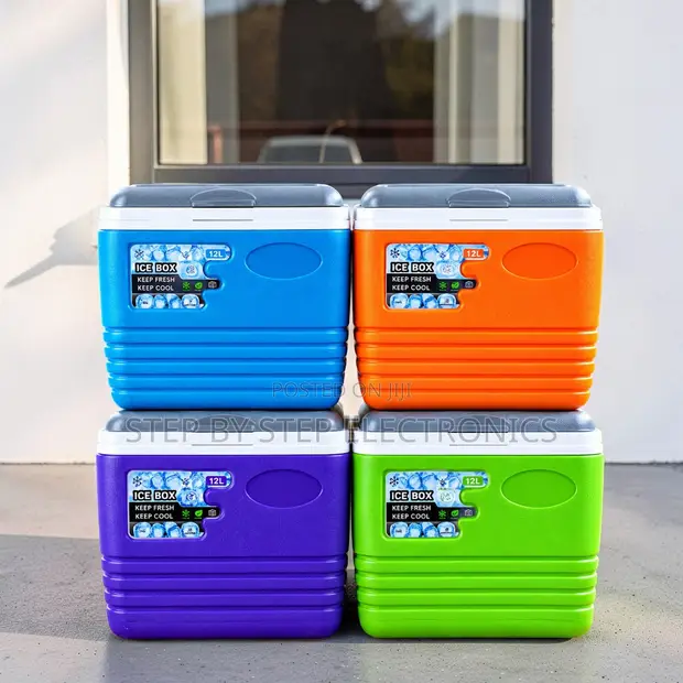 4.5L Handheld Portable Cooler Box with Removable Lid - 1
