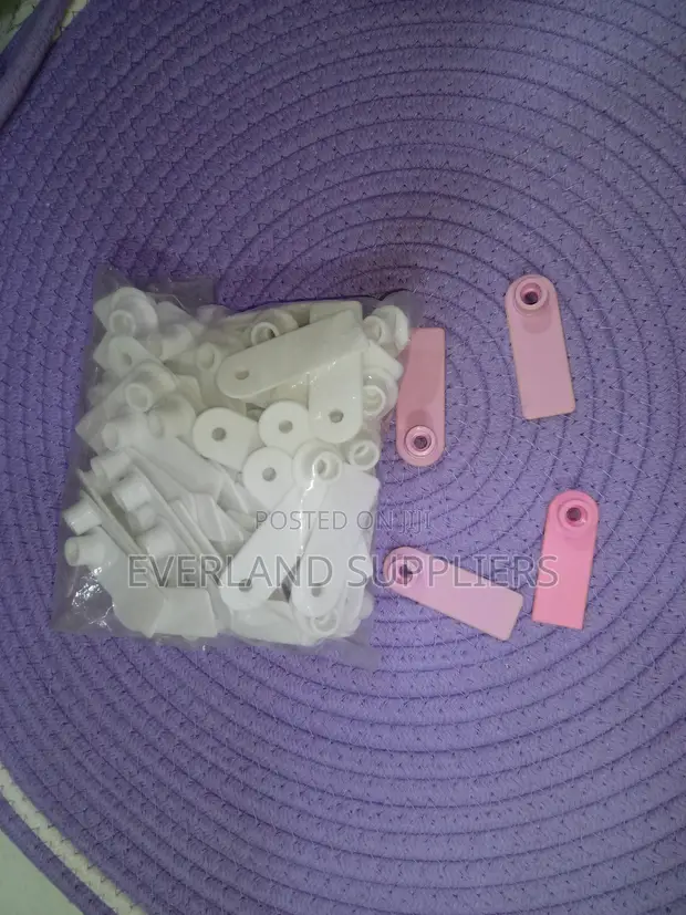 Bold-Print Ear Tags - 1