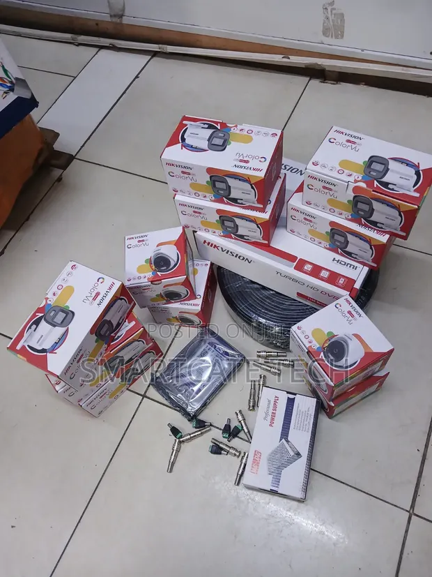 Hikvision 16CH Full Colour CCTV System - Complete Kit - 1