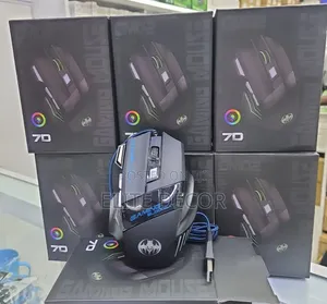 Bloodbatt GM02 7-Button RGB Gaming Mouse - Wired USB