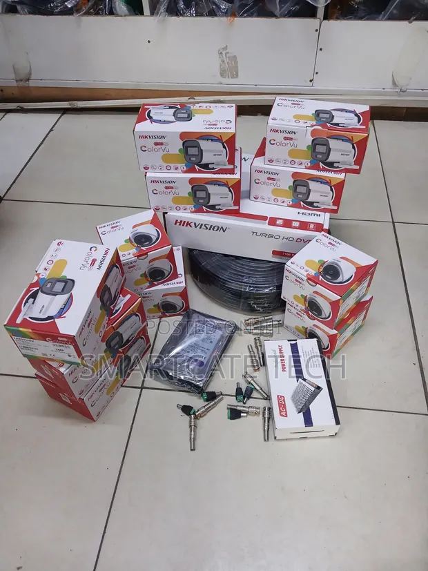 Hikvision 16CH Full Colour CCTV Kit - 1
