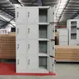 12-Locker Storage Unit - Secure Metal Office Staff Cabinet - 3