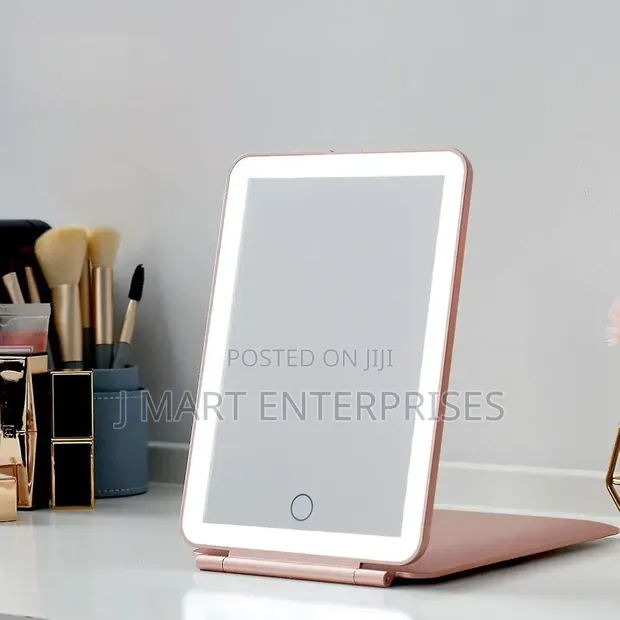 Cosmetic Mirror with LED Lights | Portable Travel Makeup Mirror - 1