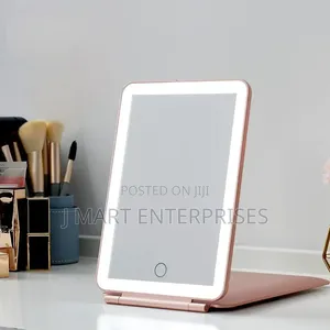 Cosmetic Mirror with LED Lights | Portable Travel Makeup Mirror