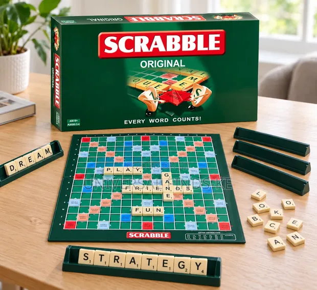 Scrabble Word Building Game - Brand New - 1