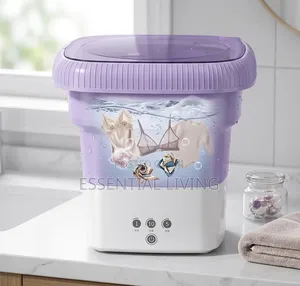 Portable Mini Washing Machine for Delicates & Baby Clothes