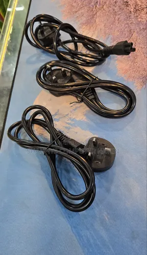 Original 3-Pin UK Laptop Power Cable