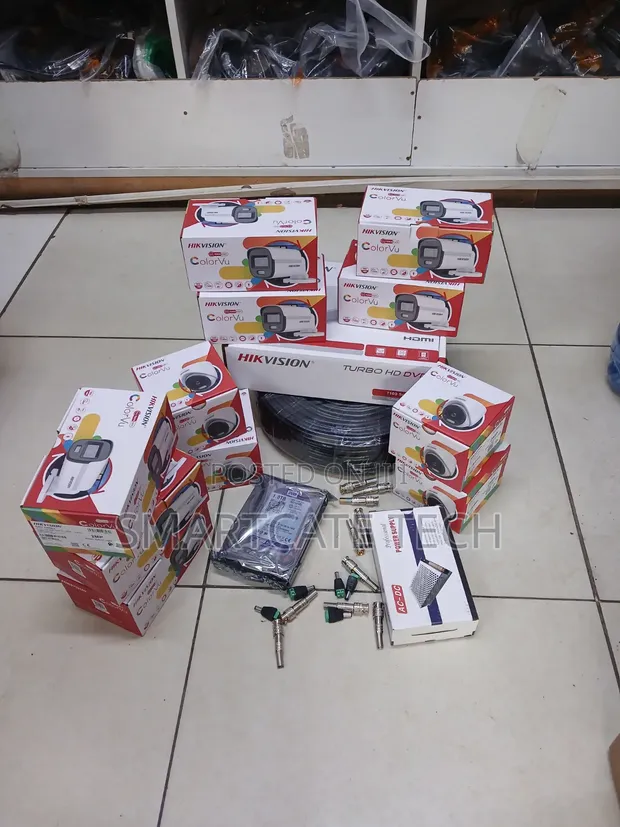 Hikvision 16CH Full Colour CCTV Kit - Brand New - 1