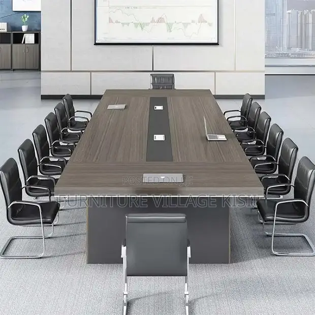 3m Conference/Meeting Table - Brown Laminate - 1