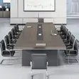 3m Conference/Meeting Table - Brown Laminate - 1