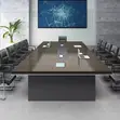 3m Conference/Meeting Table - Brown Laminate - 2