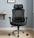 Kiti cha Ofisi cha Mesh chenye Mgongo Mrefu cha Ergonomic - 3
