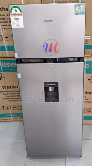 Hisense 205L Double Door Refrigerator with Dispenser