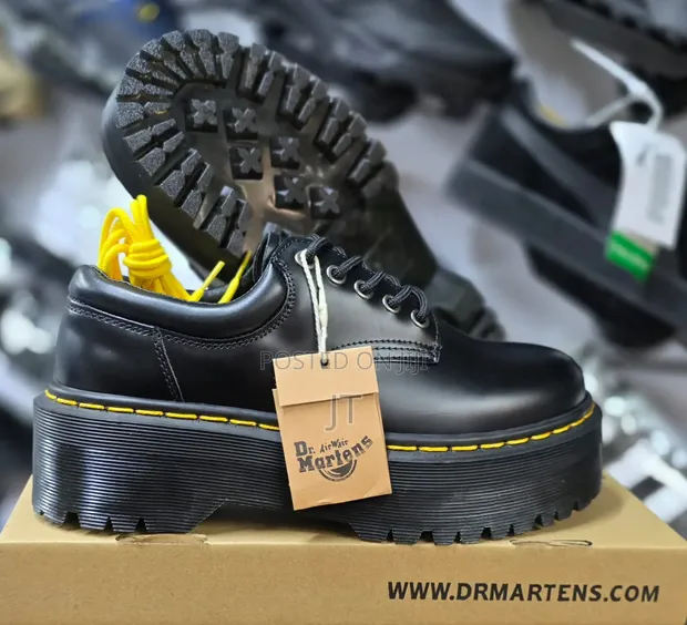 Dr. Martens Double Sole Leather Unisex Shoes - 1