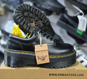 Dr. Martens Double Sole Leather Unisex Shoes