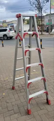 Aluminium Ladder ya Mishono Miwili - 1