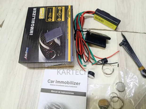 Afritec 2.4GHz Immobilizer ya Gari - 2m Masafa - 1