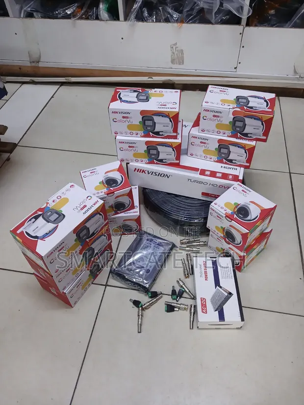 Hikvision 16CH Full Colour CCTV Kit - 1