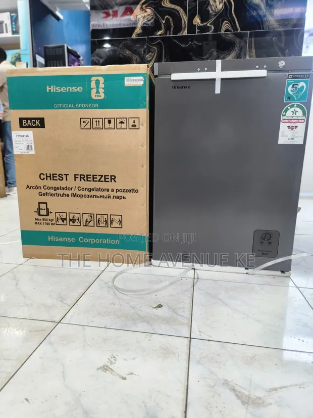 Hisense Chest Freezer 136L FT190N1SG - 1