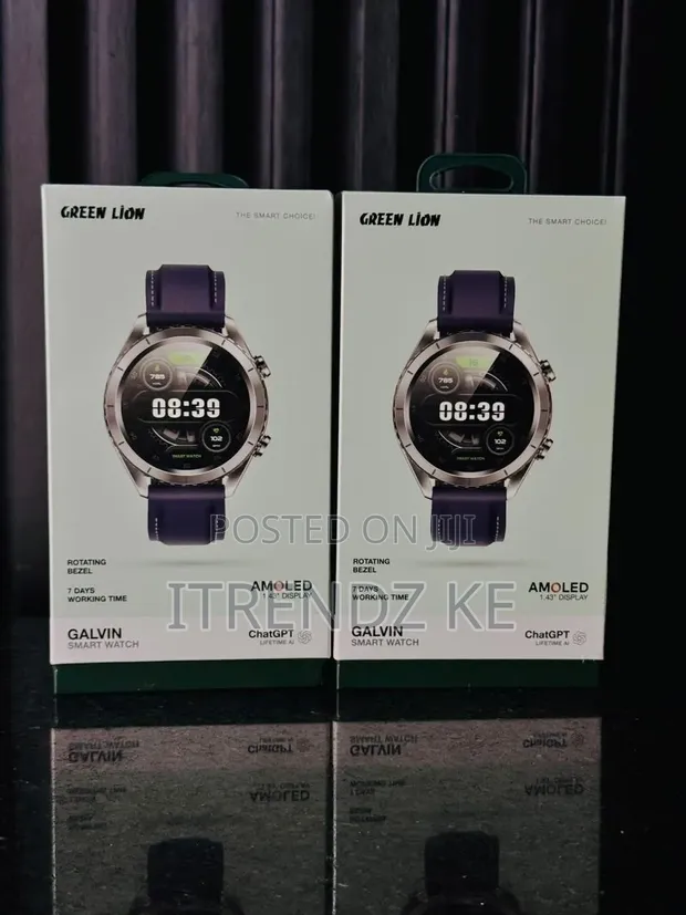 Galvin Smart Watch - Mpya Kabisa - 1