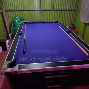 Pool Table ya Kibiashara ya Slate na Vifaa na Mashine ya Sarafu