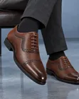 Men's Fashionable Leather Official Shoes (Sizes 40-45) - 2