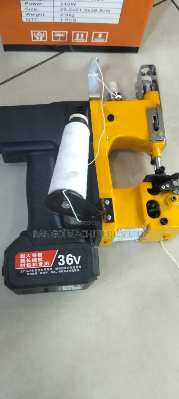 Cordless Rechargeable Bag Closer Sewing Machine GK-9 - 1