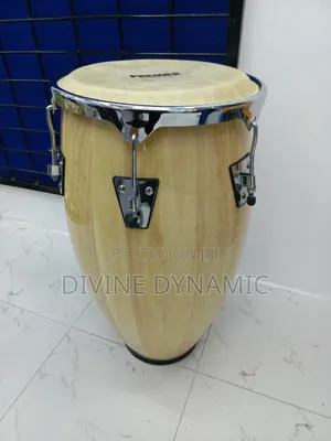 Percussion Conga Traditional Drum with Stand