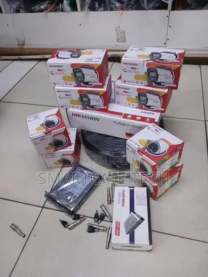 Hikvision 16CH Security System with 10 Dome Bullet Cameras