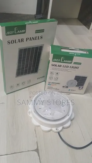 JSOT Solar LED Light with 6V 10W Panel